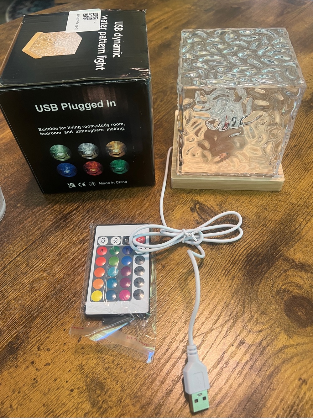 USB Dynamic Water Pattern Light - Picture 5 of 5